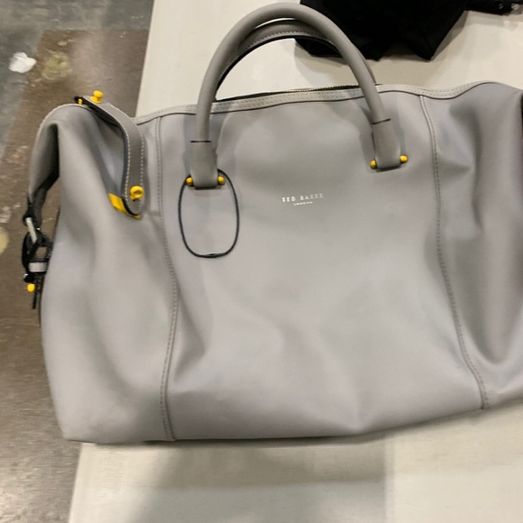 Ted Baker Grey Rubber Duffle - Brand New!